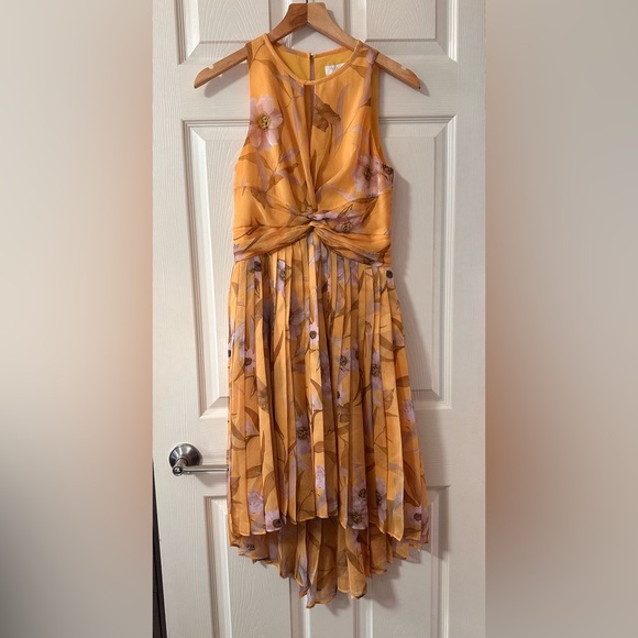 Ted Baker Fabulas Cabana Pleated Midi Dress - Picture 1 of 9